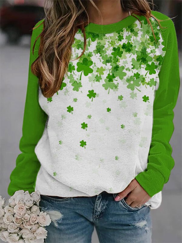 Eye-catching unique printed top HF2102-02-03