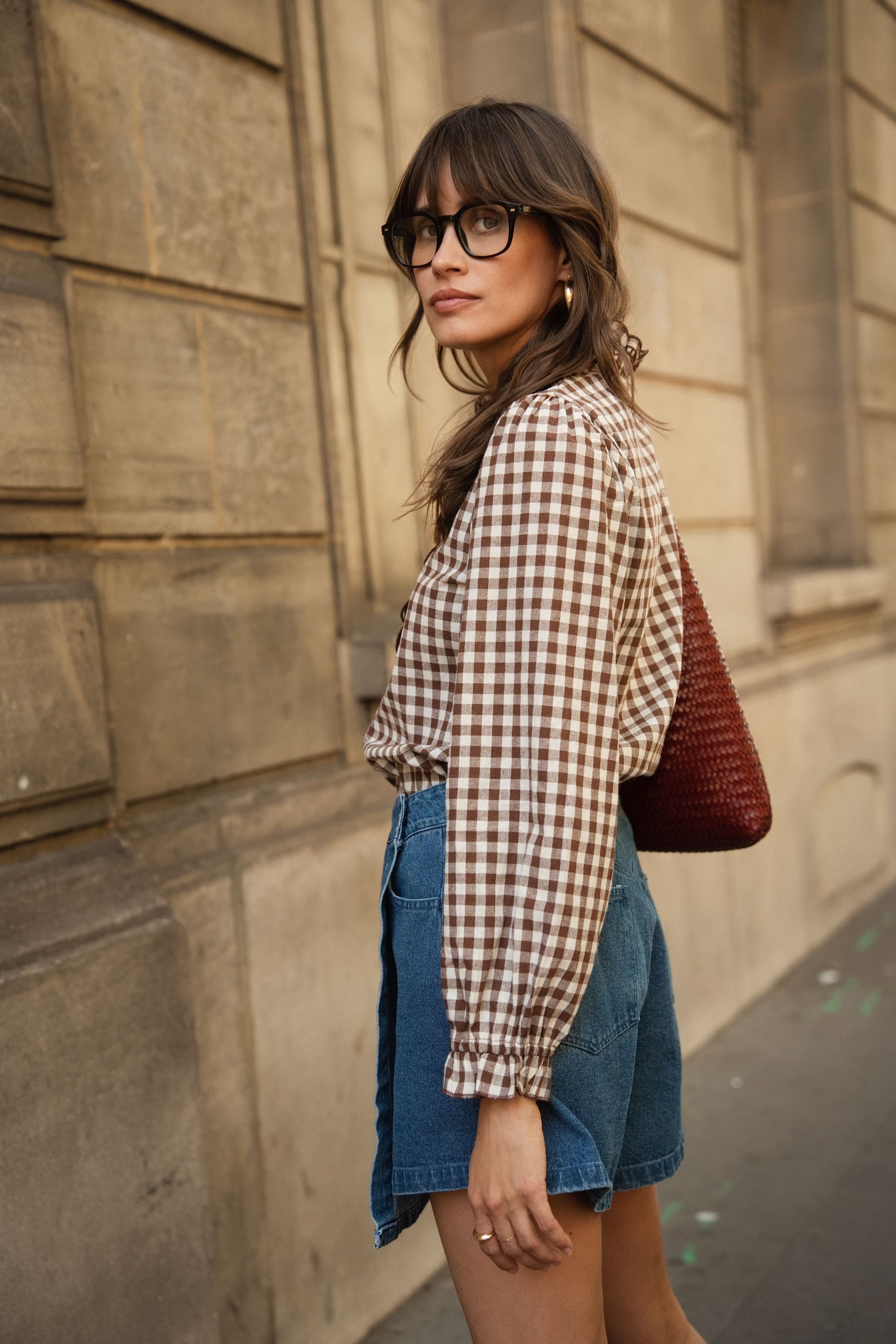 Chemise Odile - Choco