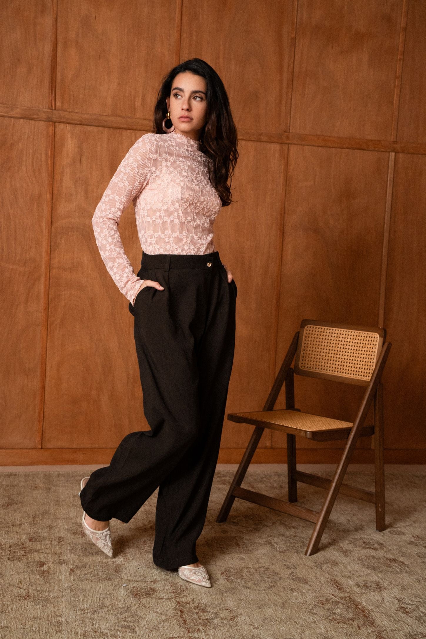 Pantalon Séréna - Choco