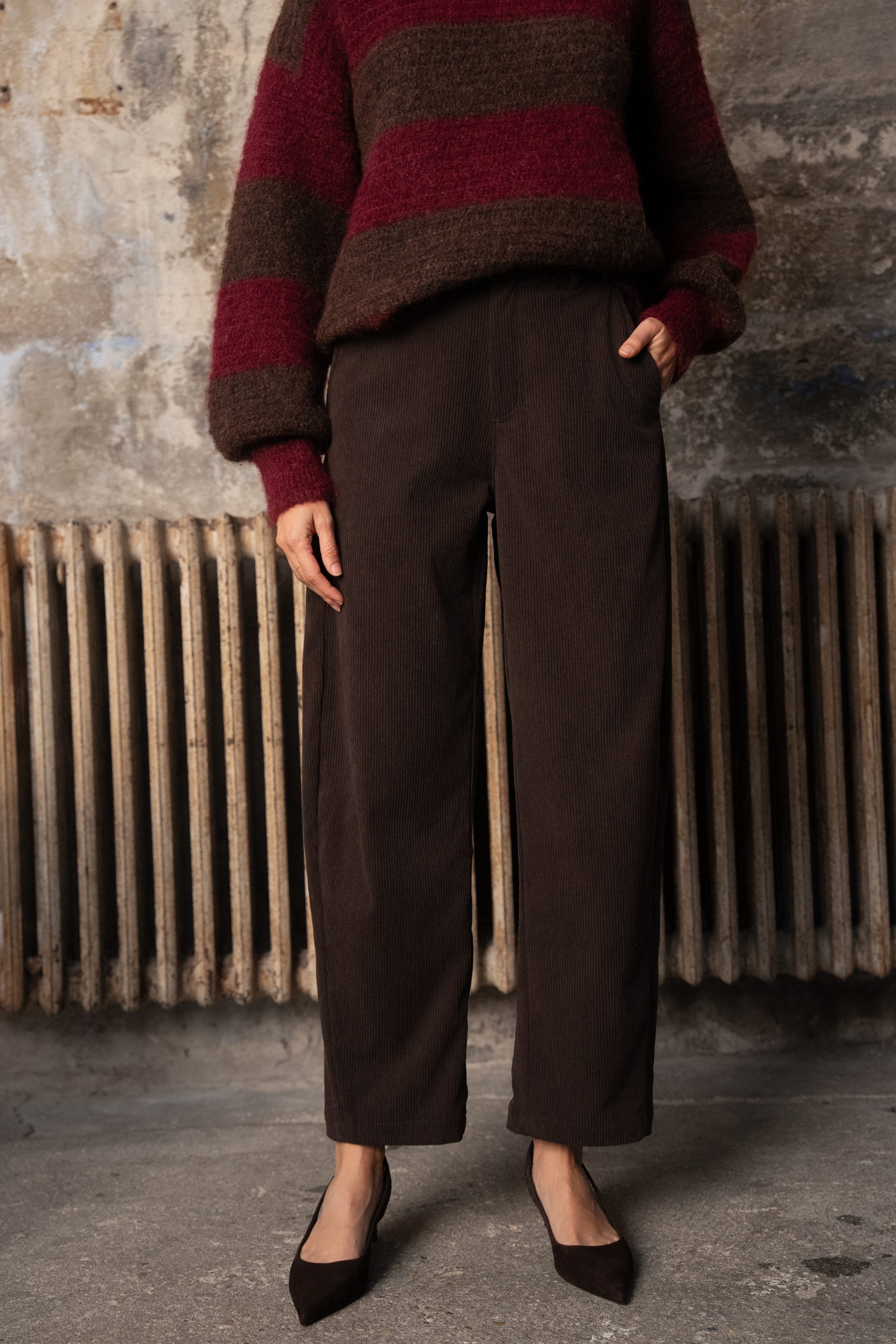 Pantalon Emyrra - choco