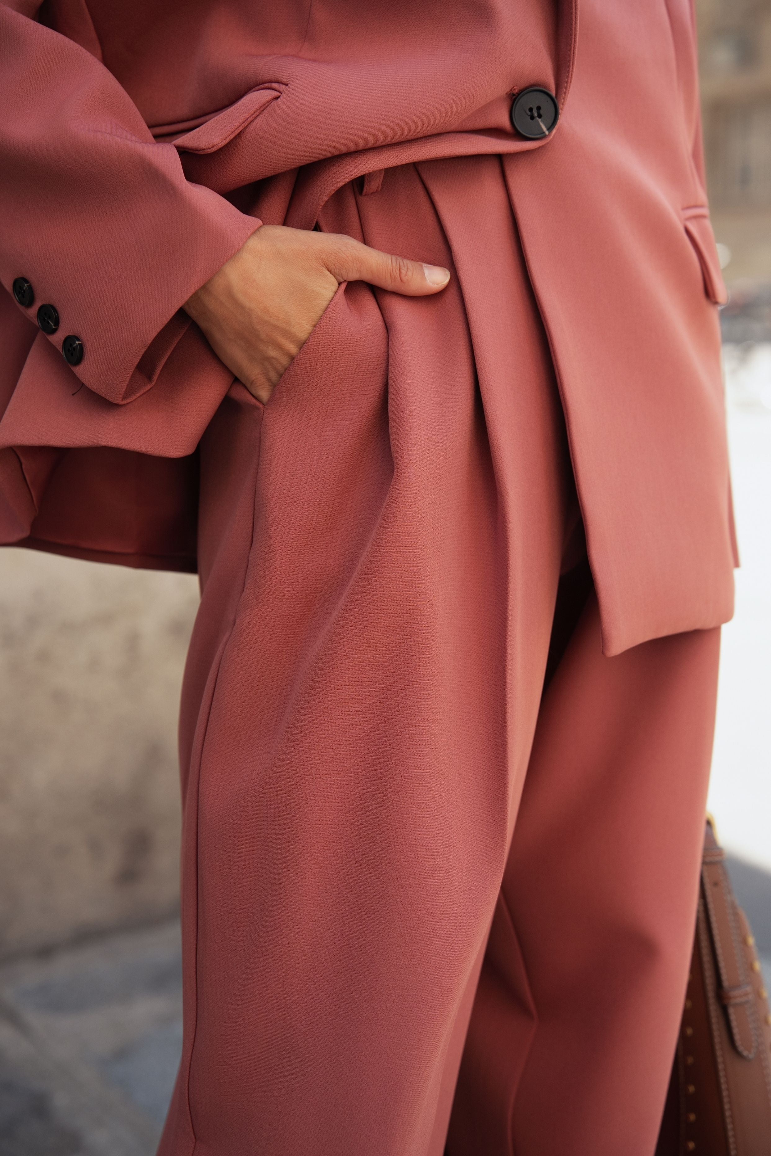 Pantalon Isaline - Terracota