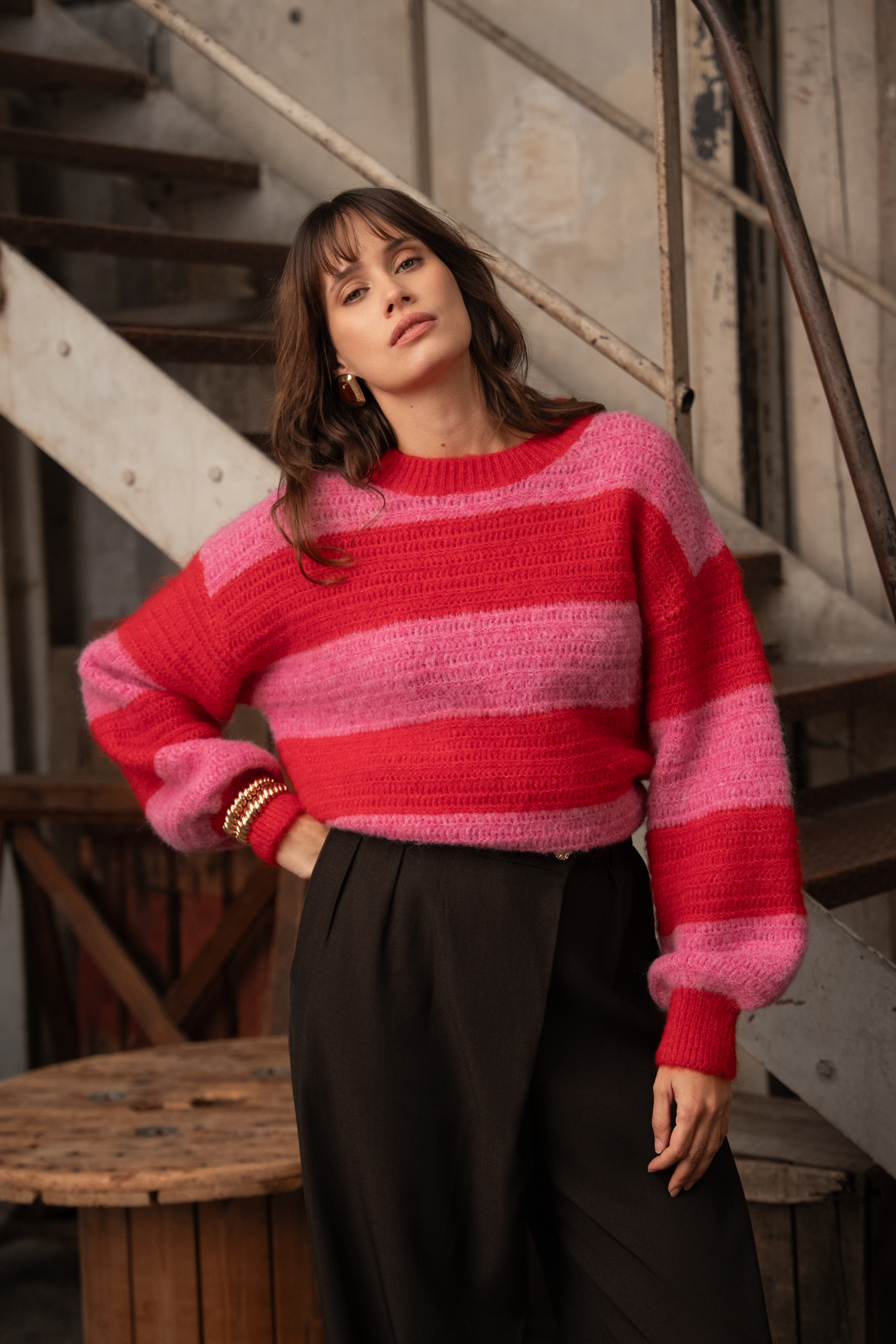 Pull Ysorine - Rouge