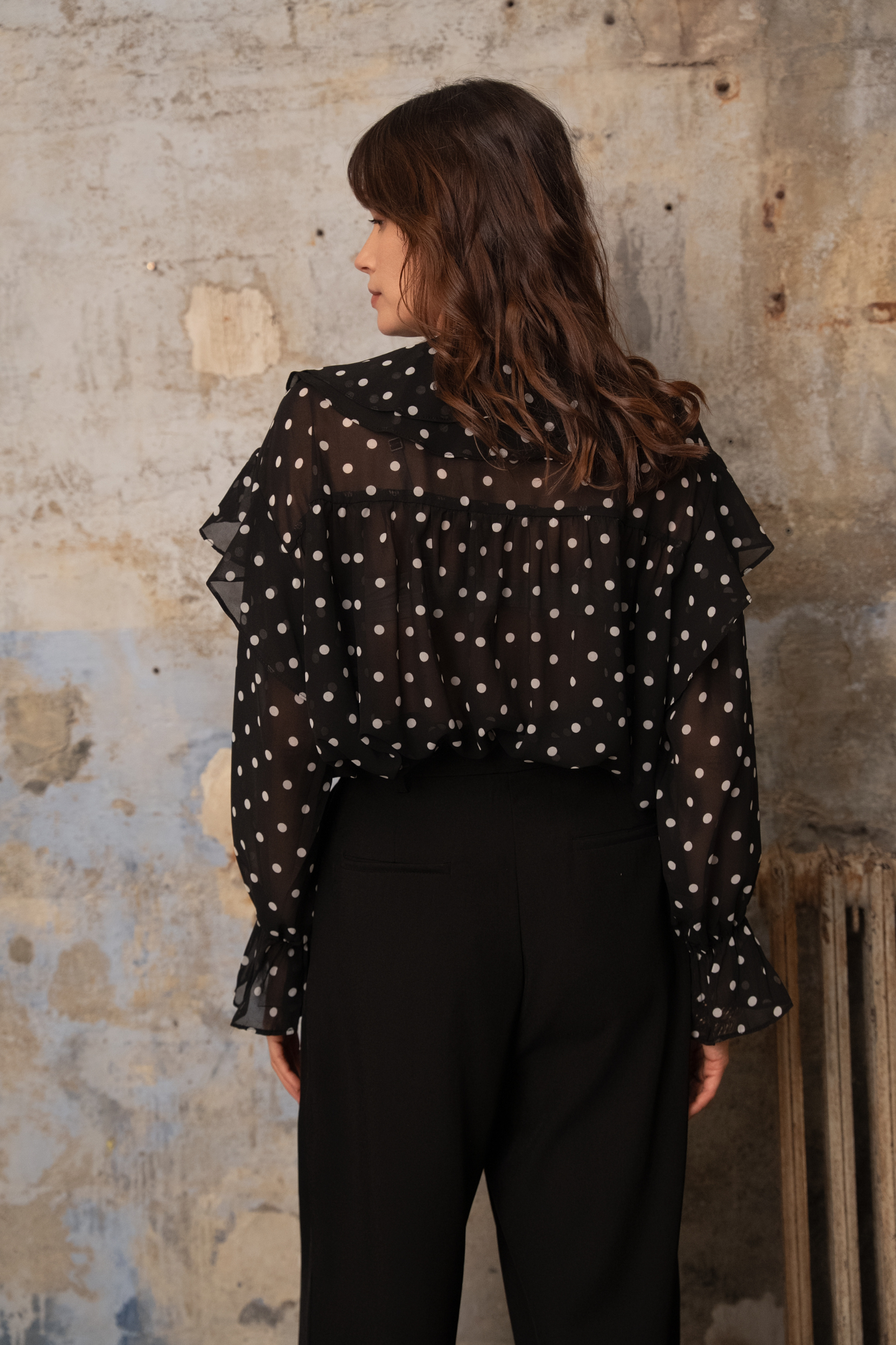Blouse Augustine - noir