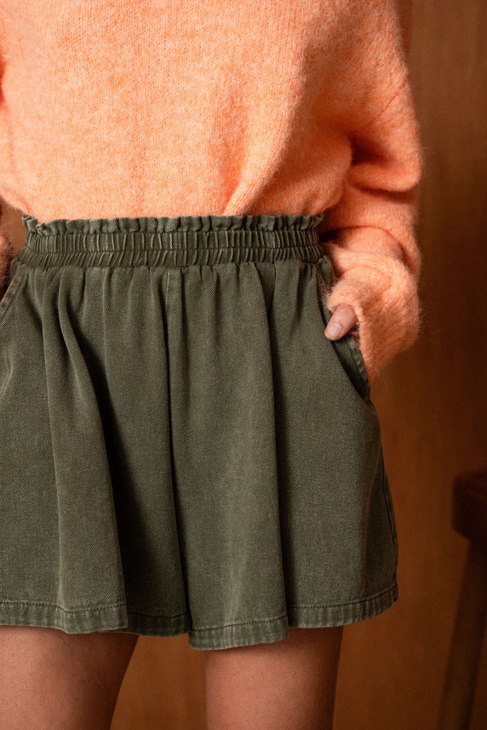 Short Clotilde - Kaki