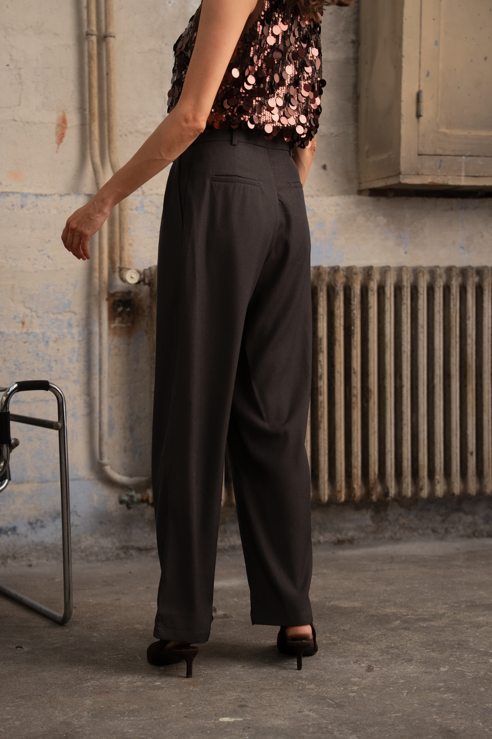 Pantalon Séréna - Gris foncé