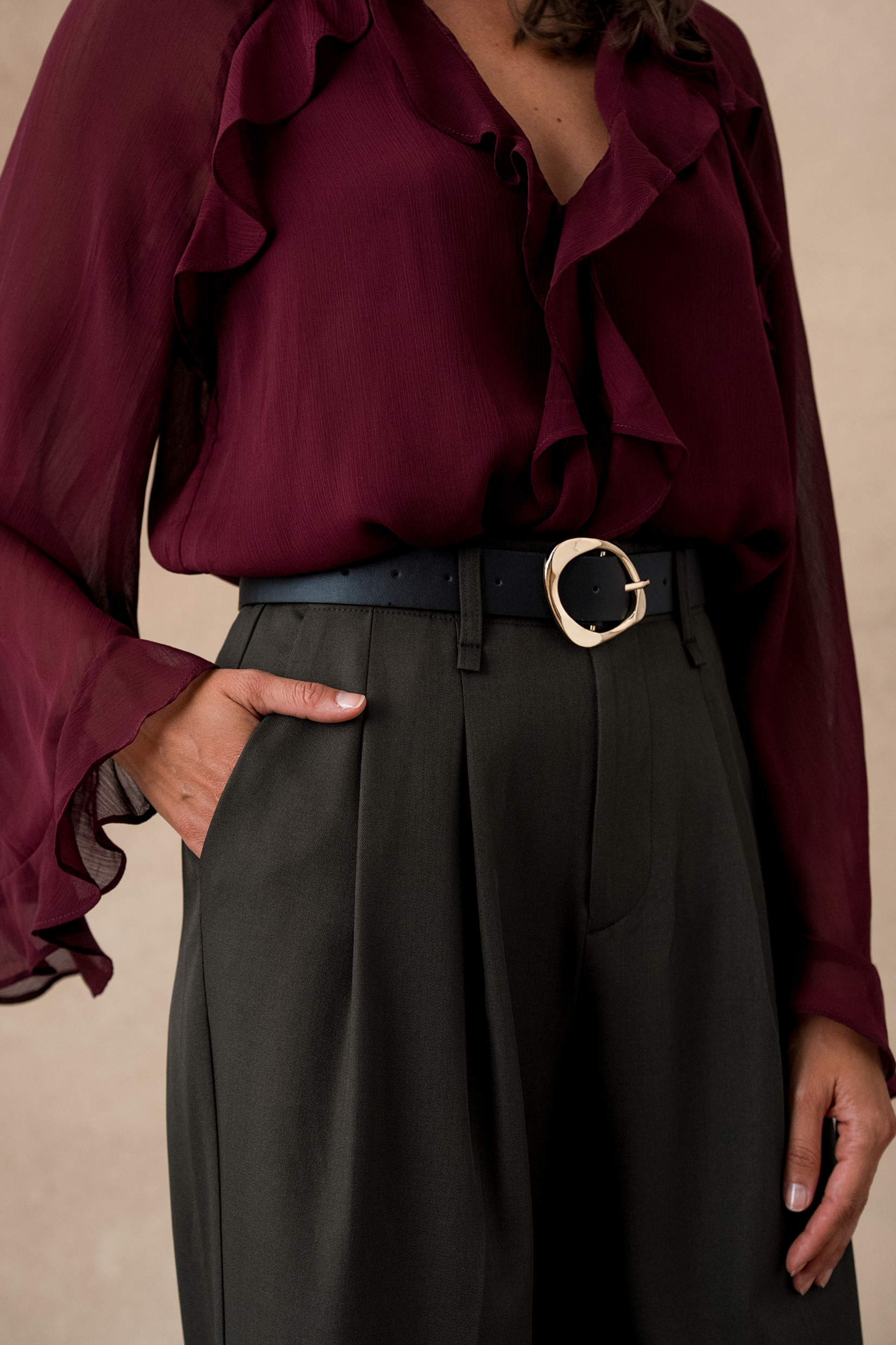 Pantalon  Azalée - Kaki