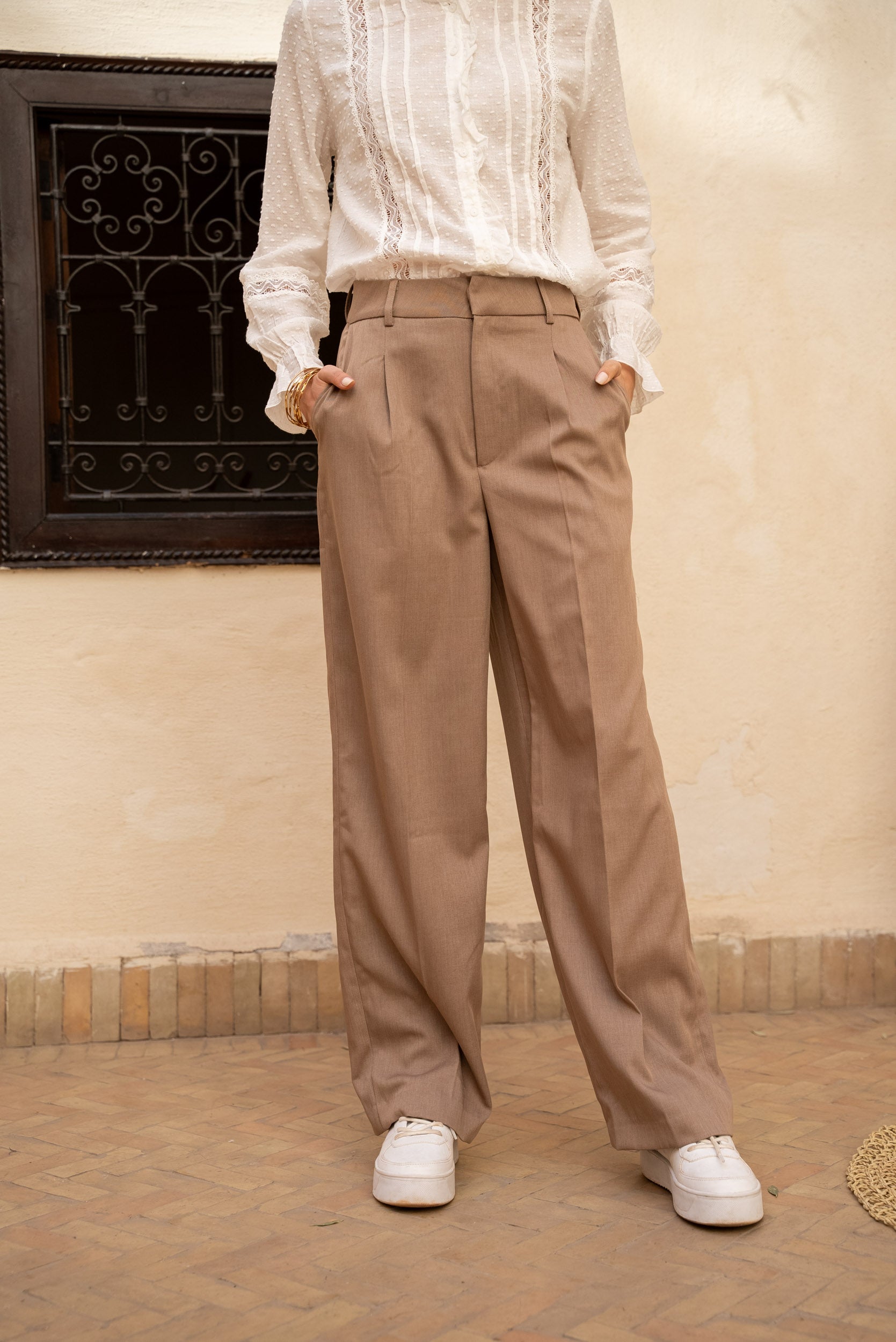 Pantalon Andy - Camel