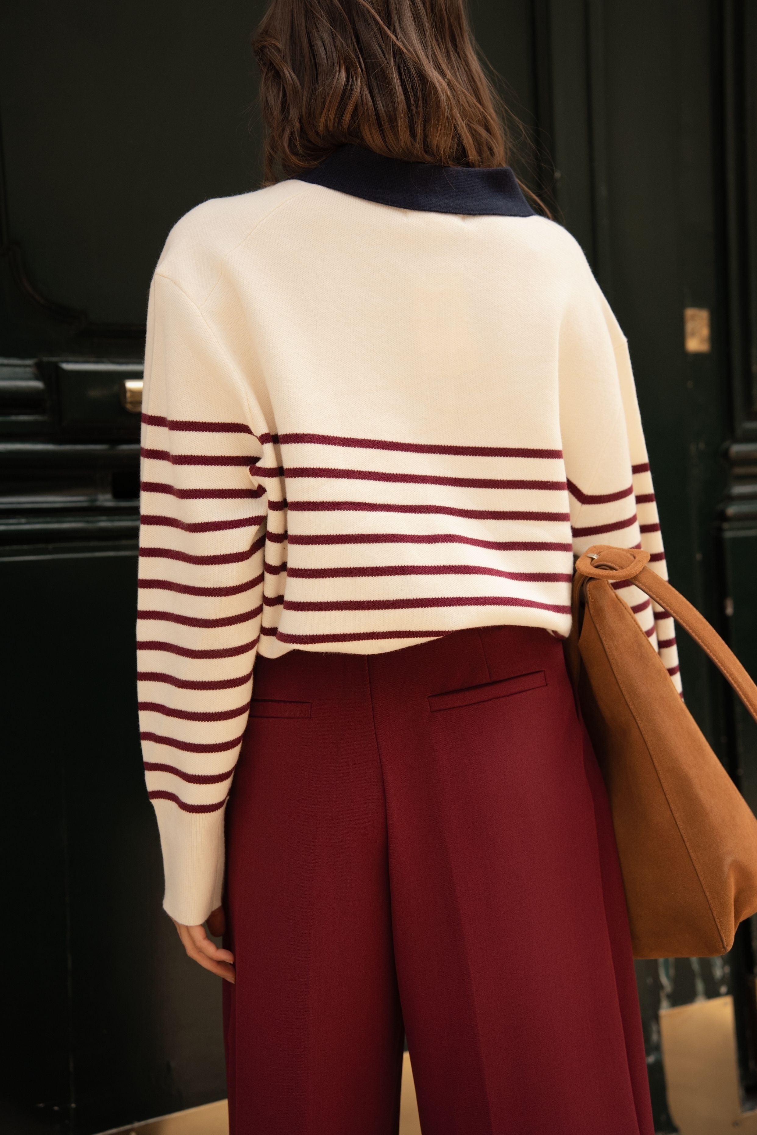 Pantalon Isaline - Bordeaux