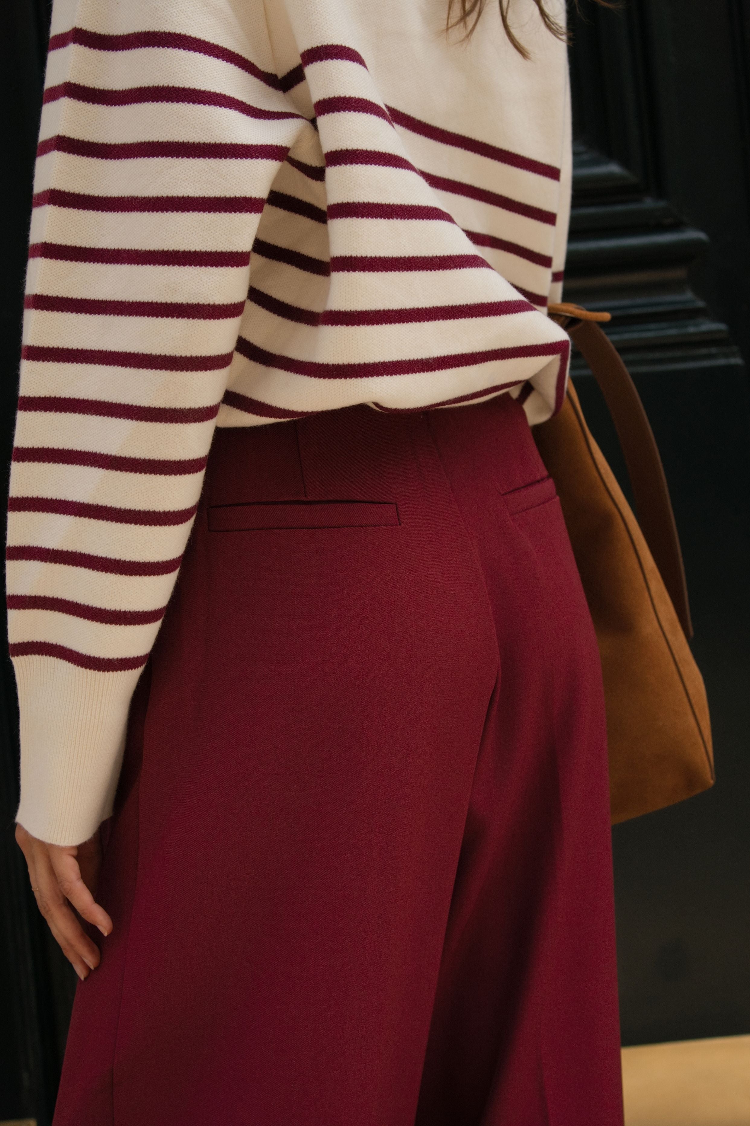 Pantalon Isaline - Bordeaux