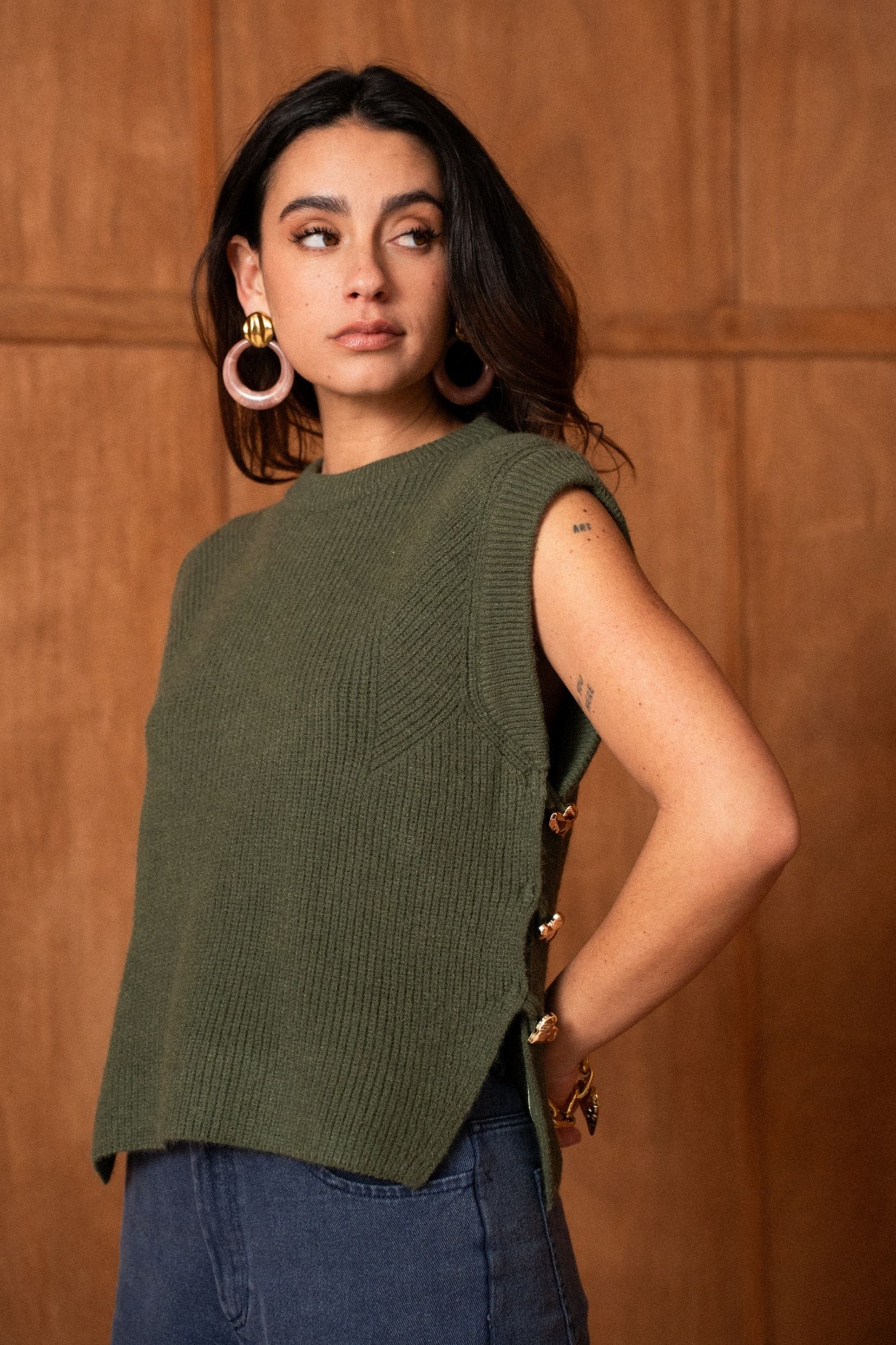 Pull sans manches Silas