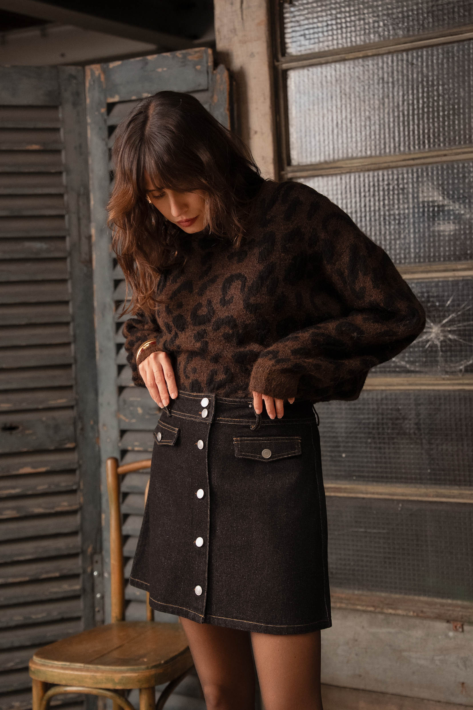 Jupe Émeline - Noir