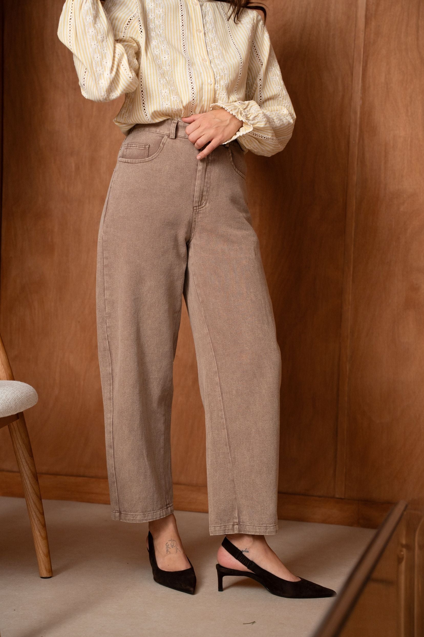 Jeans Aloïs - Taupe