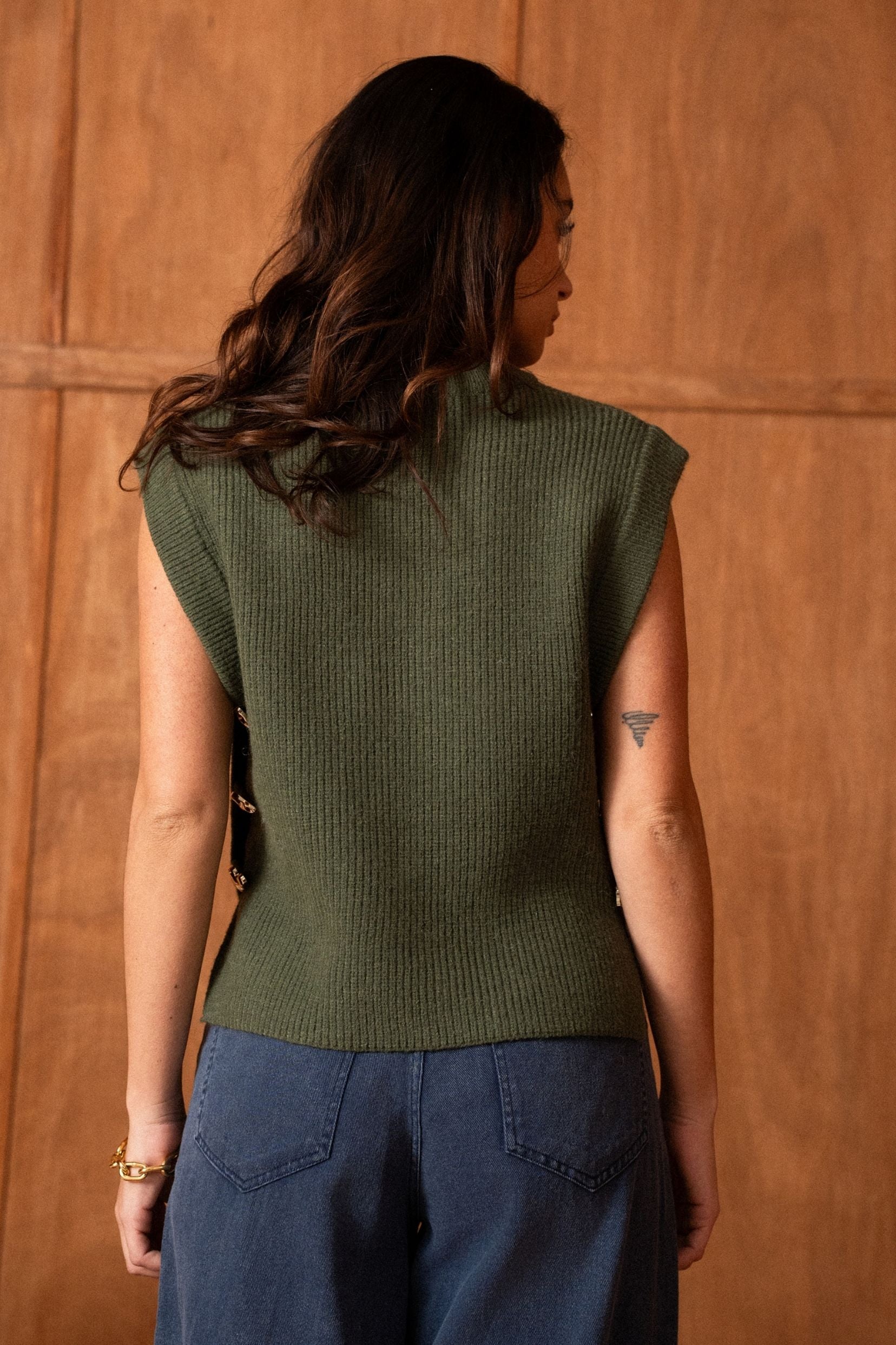 Pull sans manches Silas