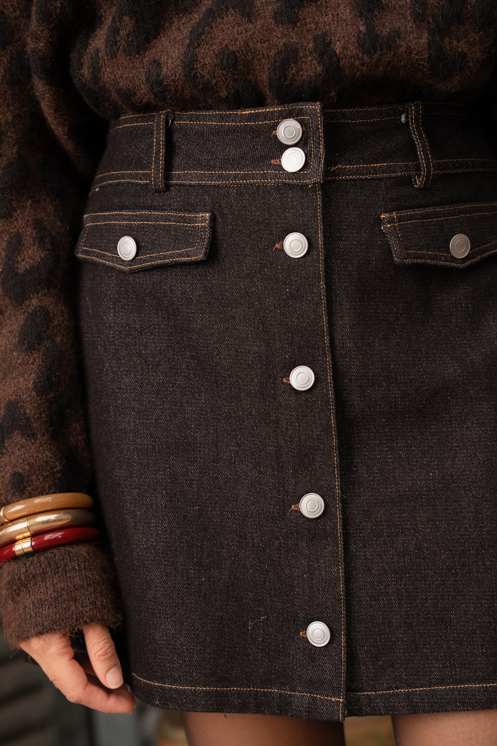 Jupe Émeline - Noir