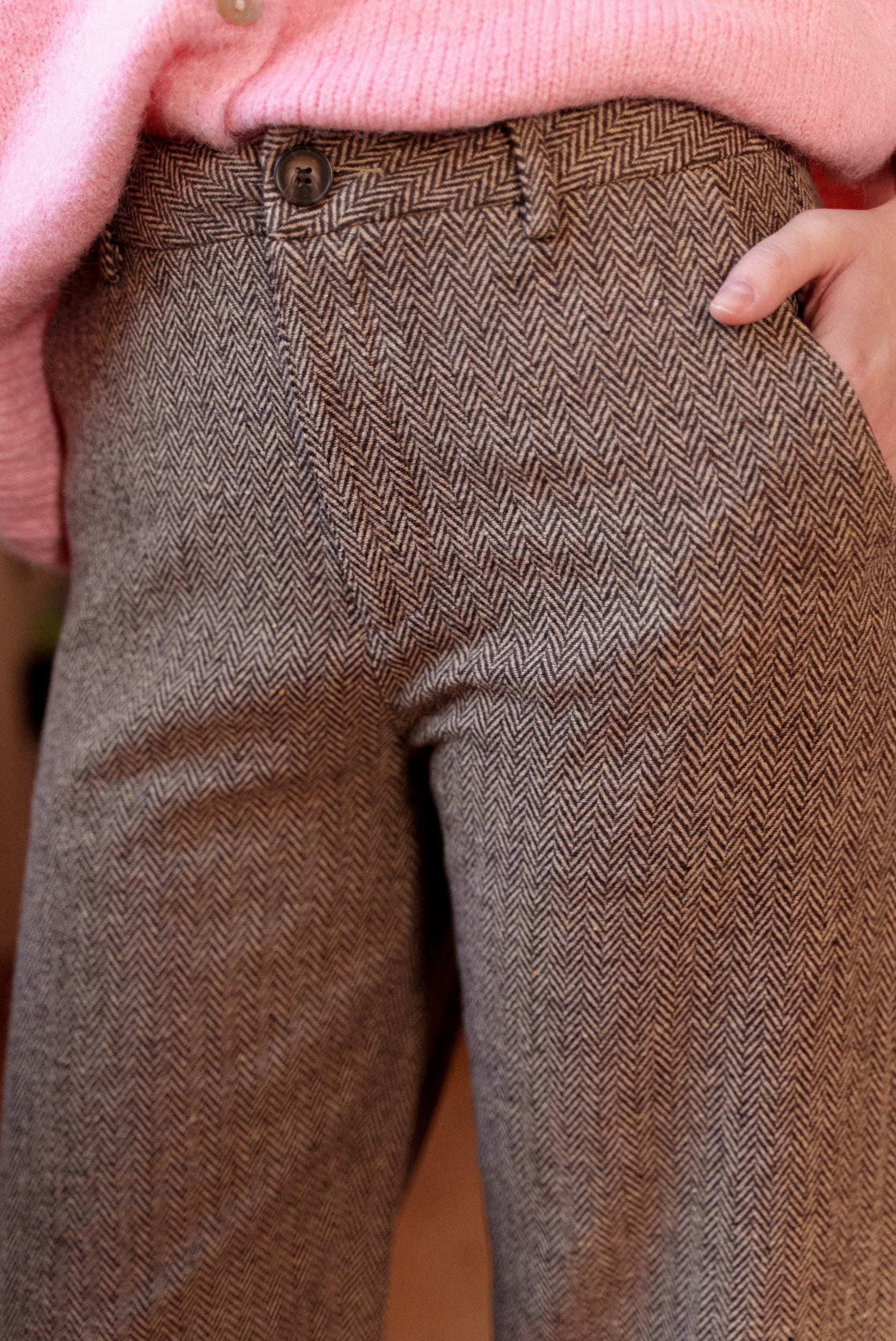 Pantalon Léila camel