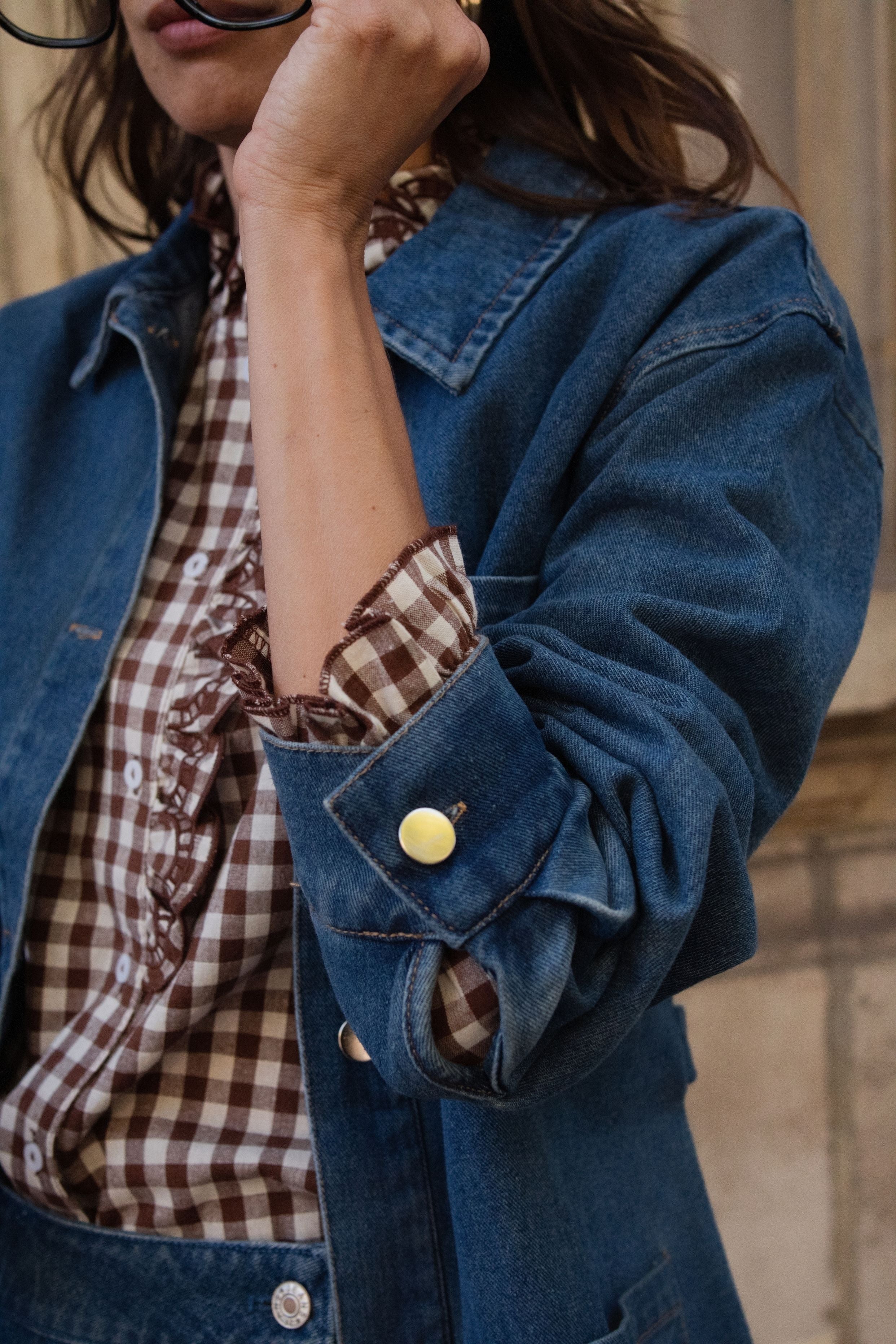 Chemise Odile - Choco