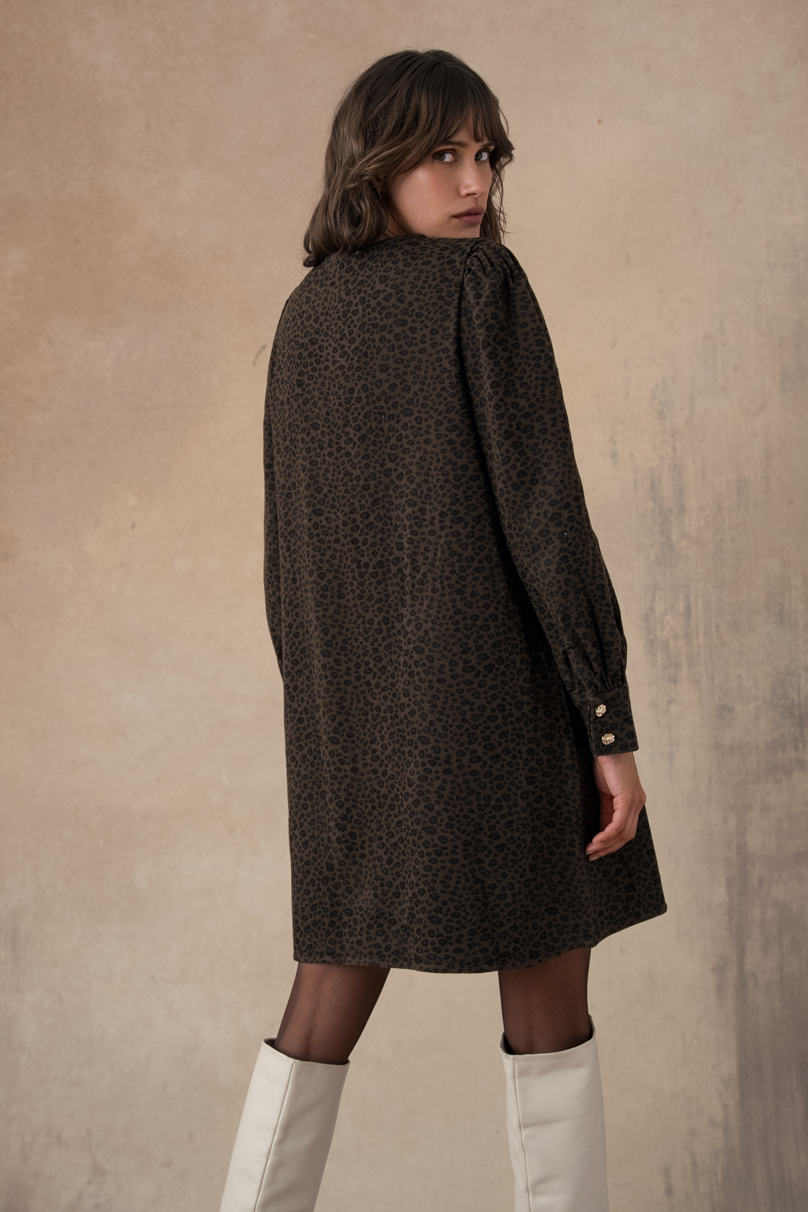 Robe Célestine - Choco