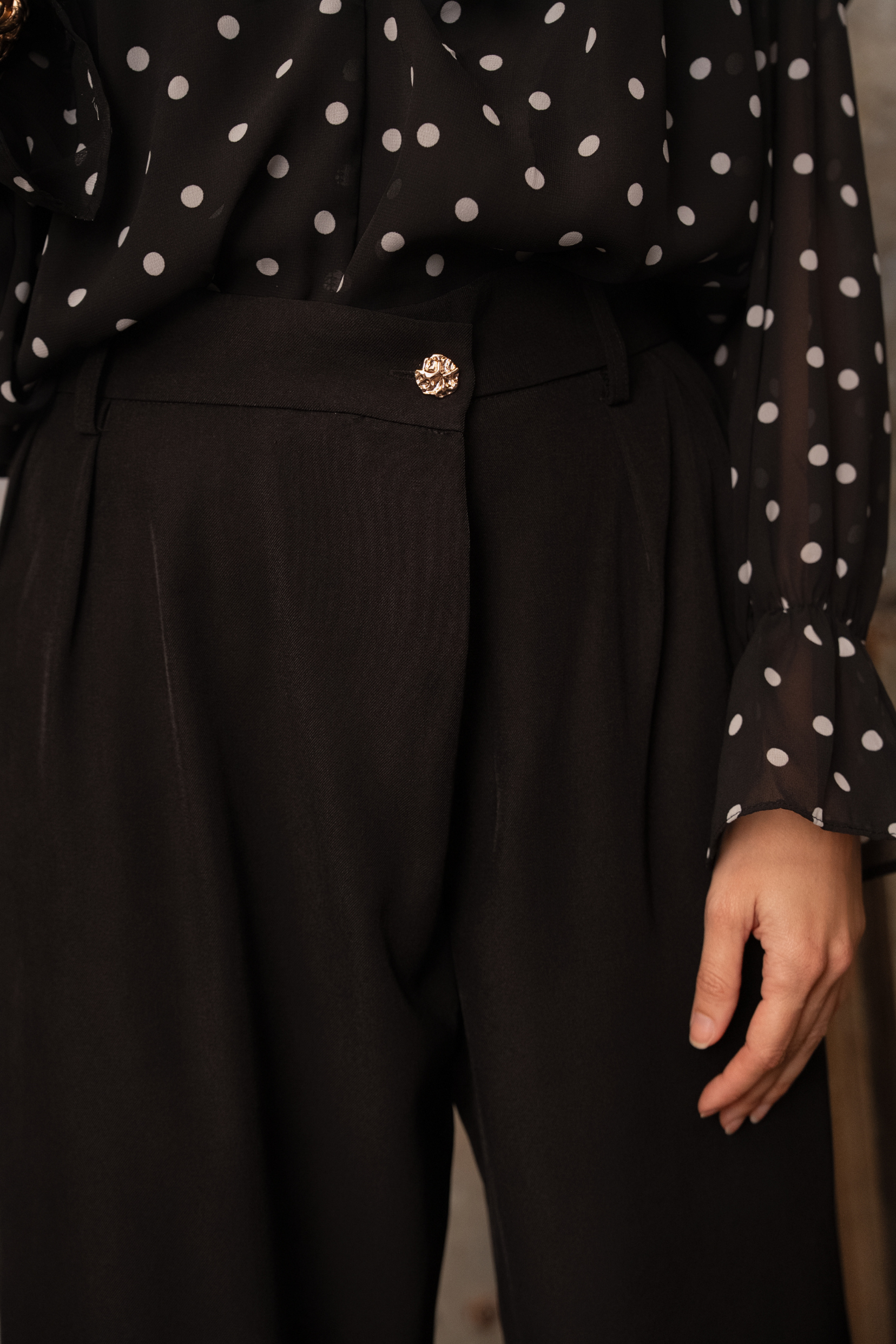 Pantalon Séréna - noir