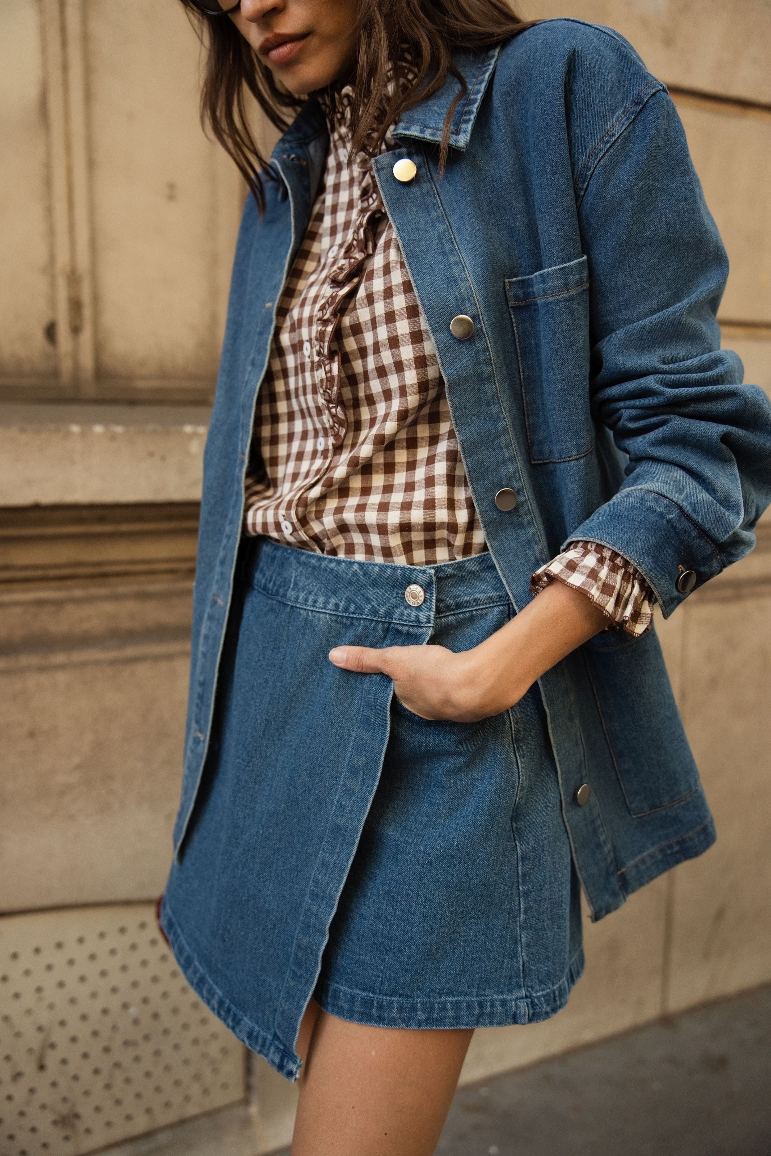 Chemise Odile - Choco