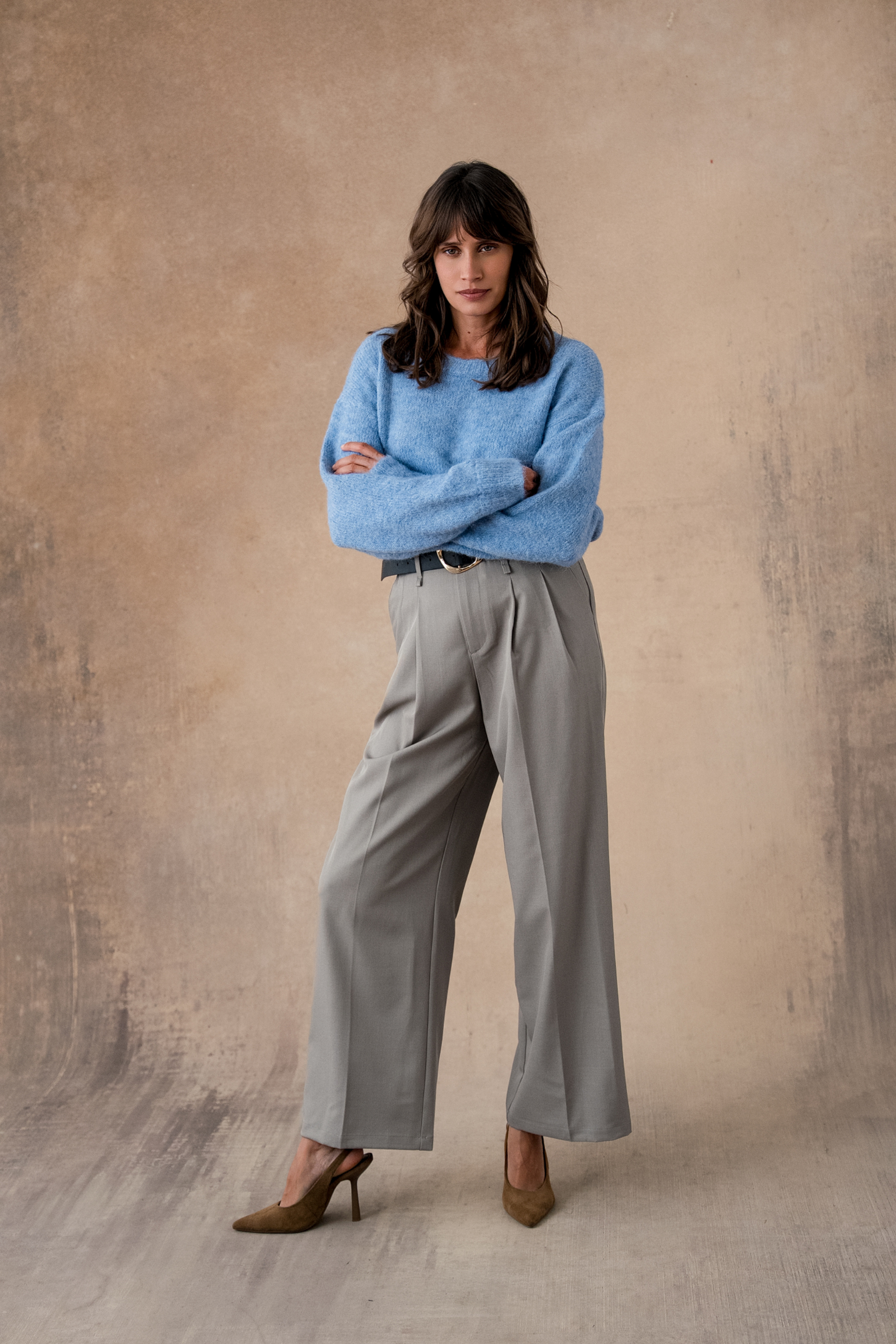 Pantalon Azalée - Gris taupe