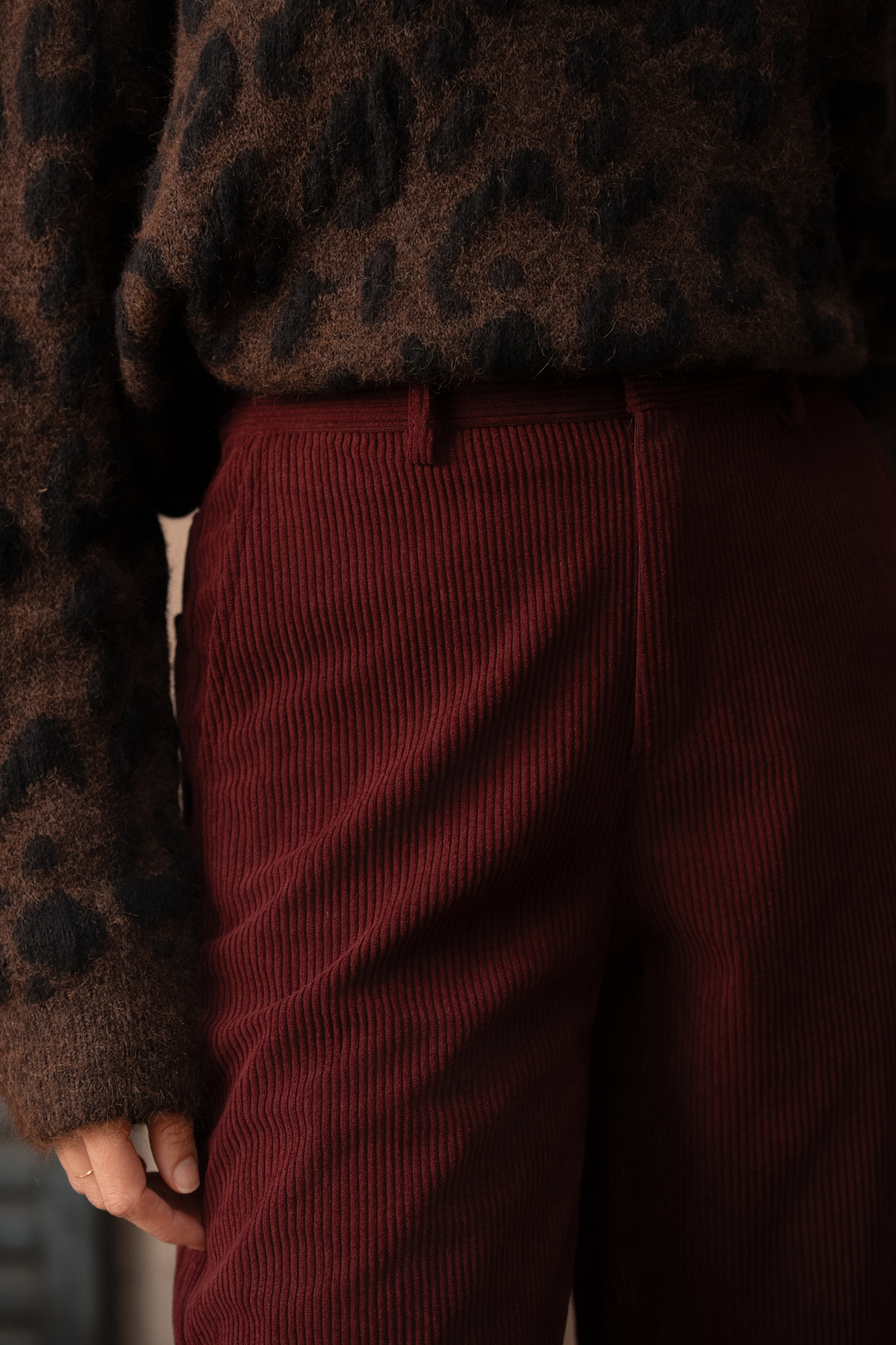 Pantalon Emyrra - Bordeaux