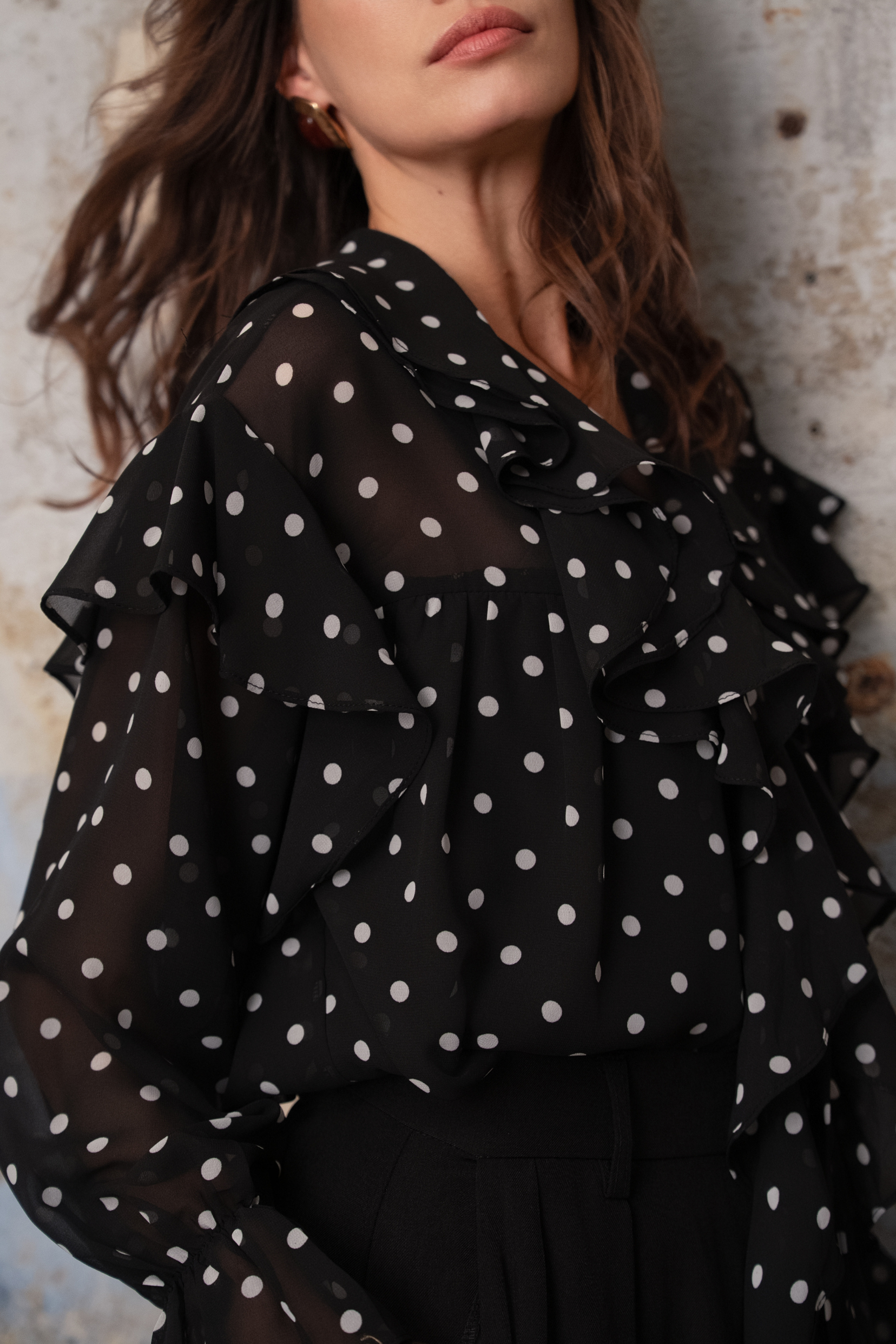 Blouse Augustine - noir