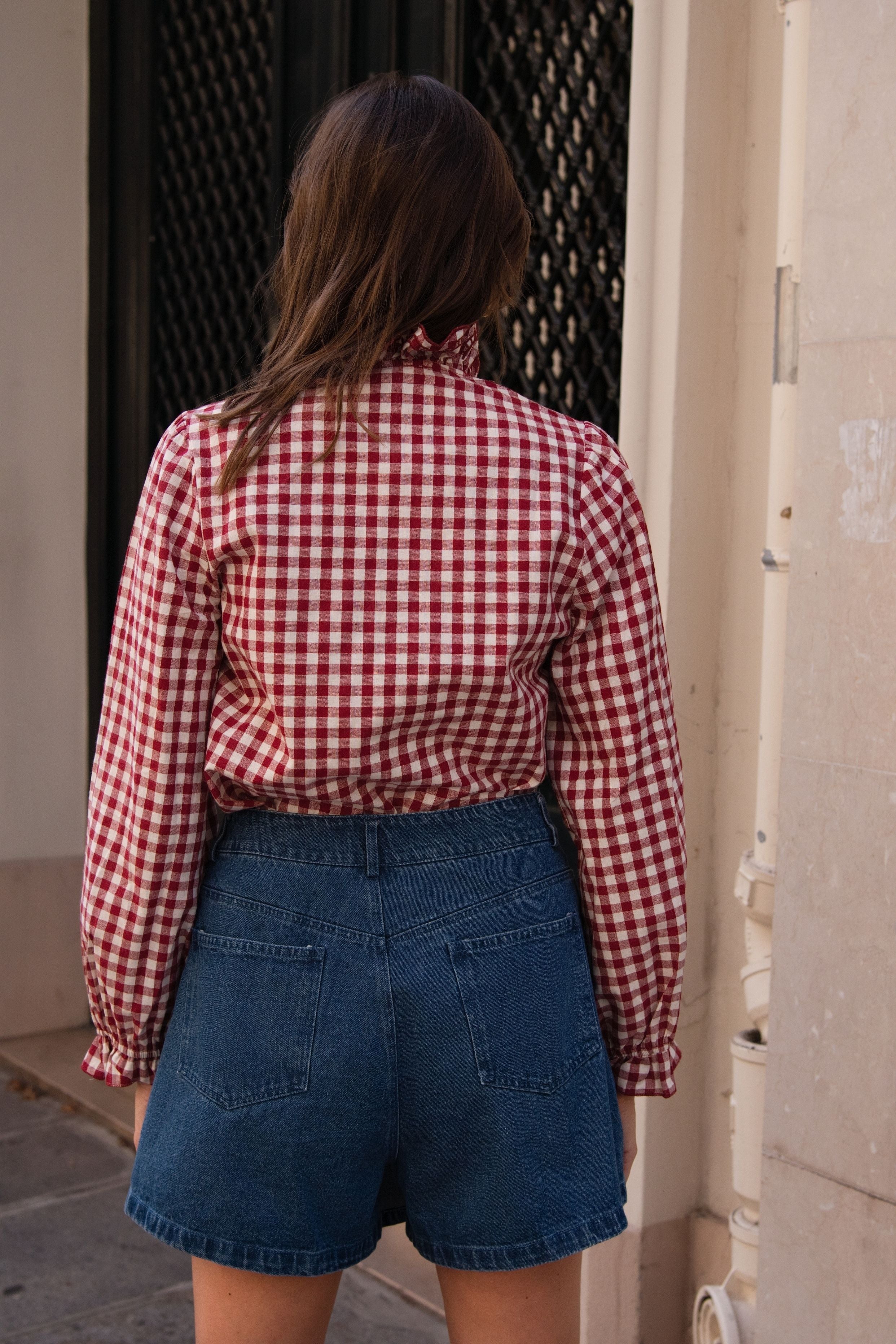 Chemise Odile - Bordeaux