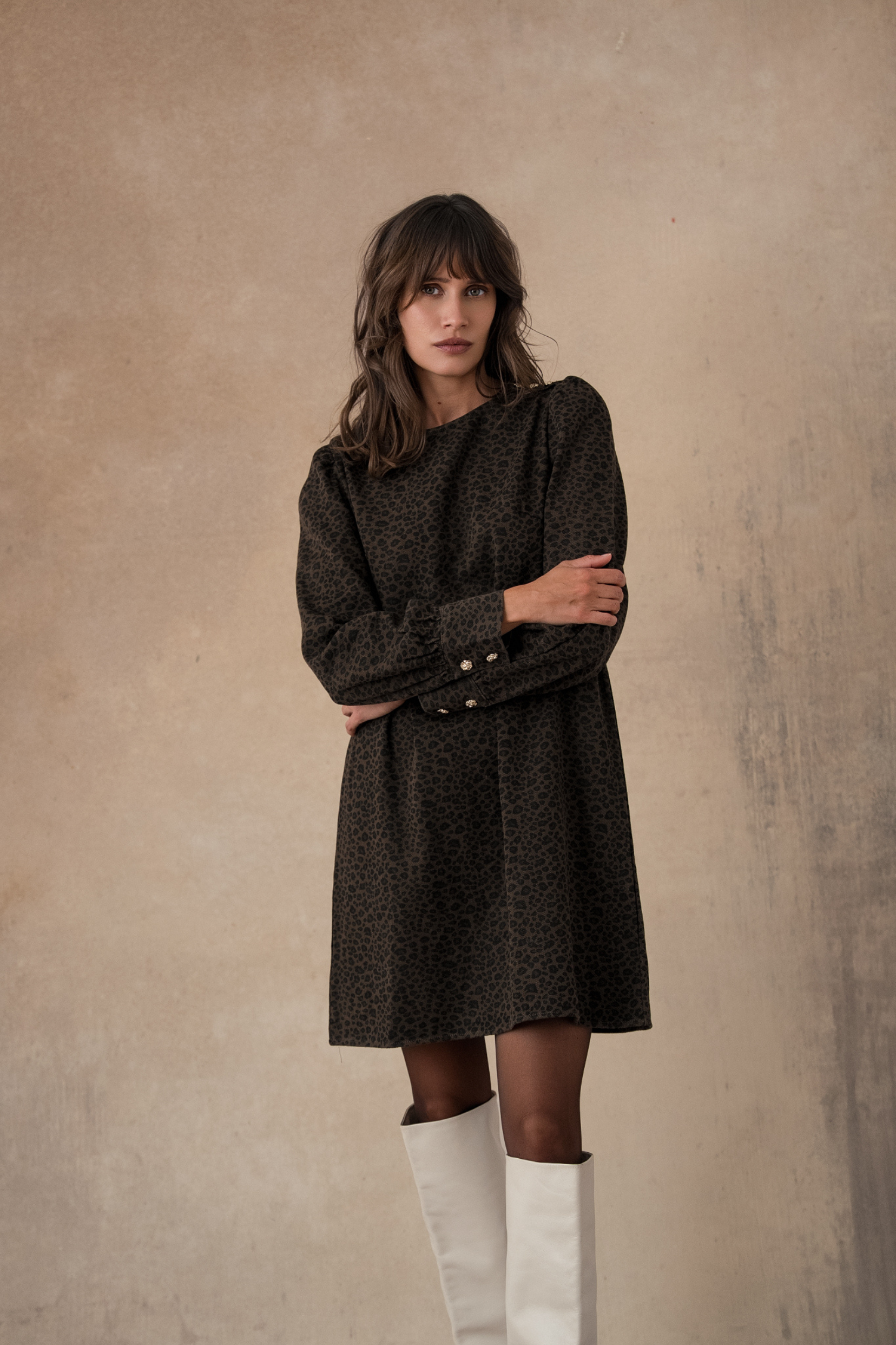 Robe Célestine - Choco