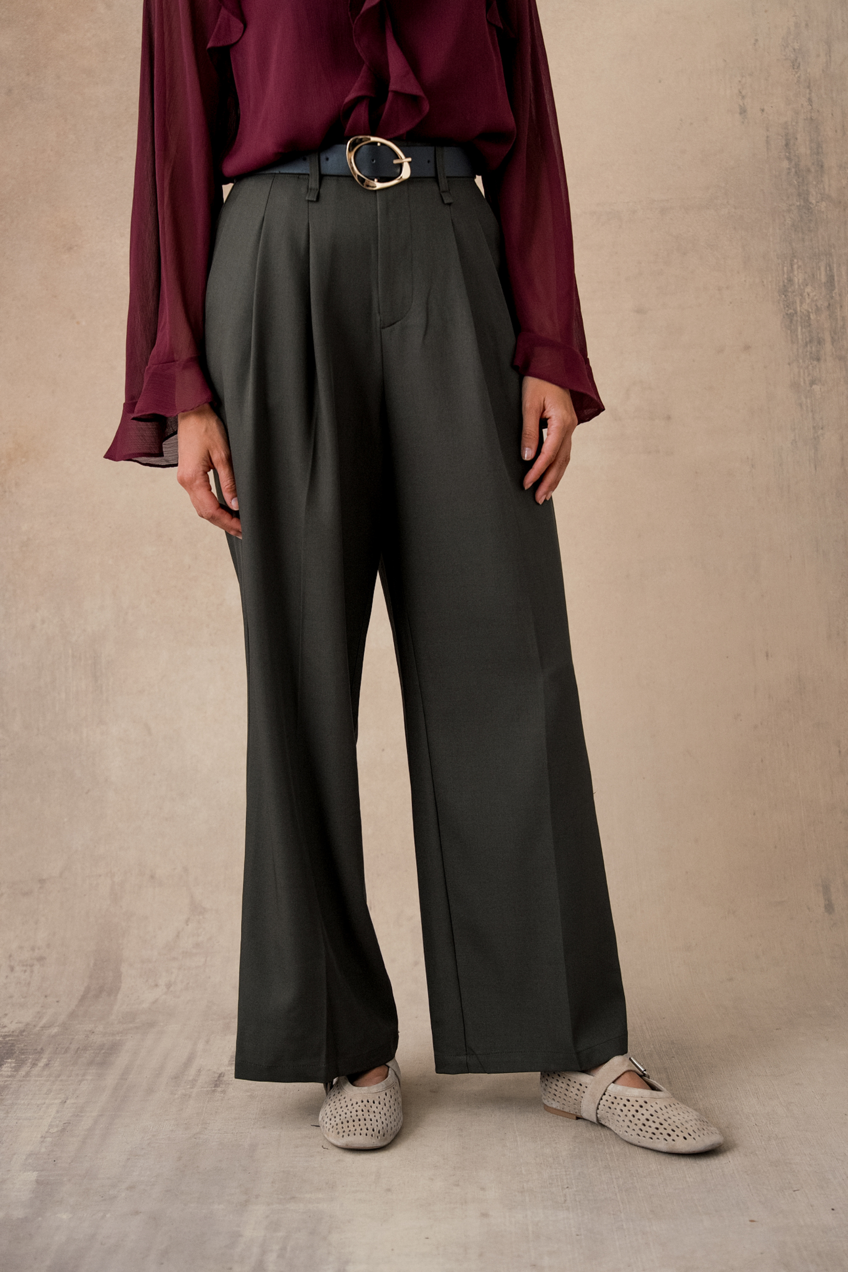 Pantalon  Azalée - Kaki