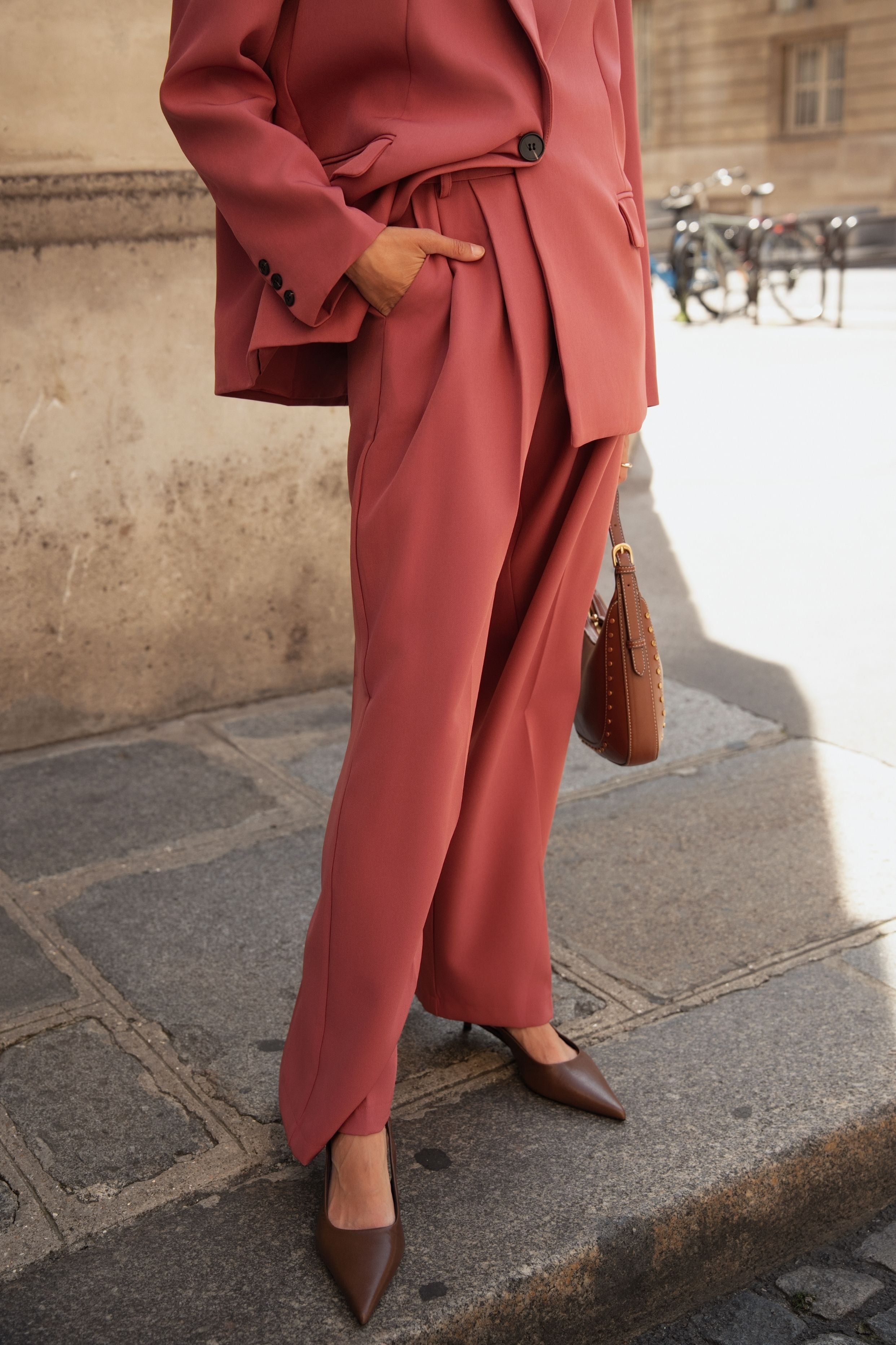 Pantalon Isaline - Terracota