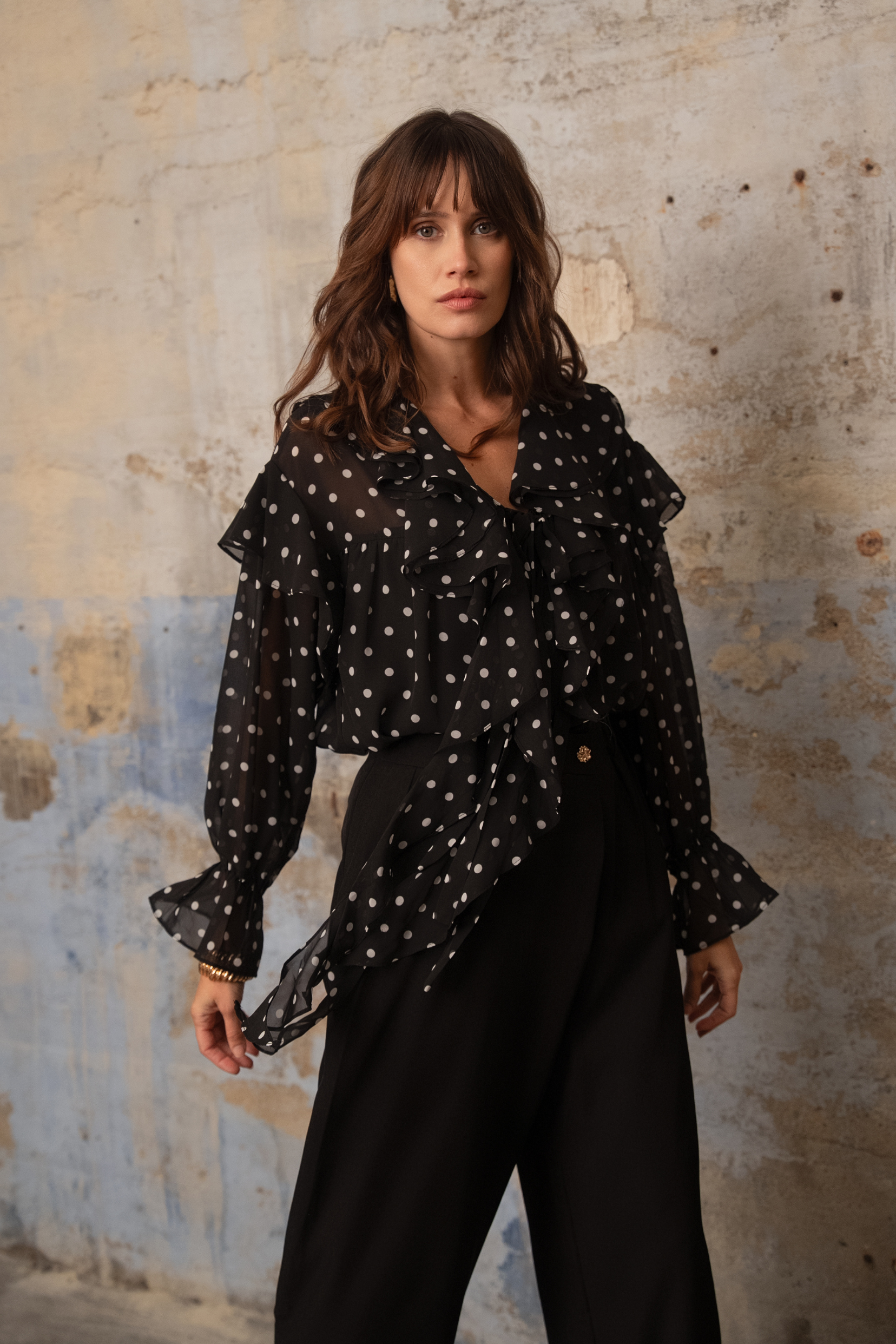 Blouse Augustine - noir