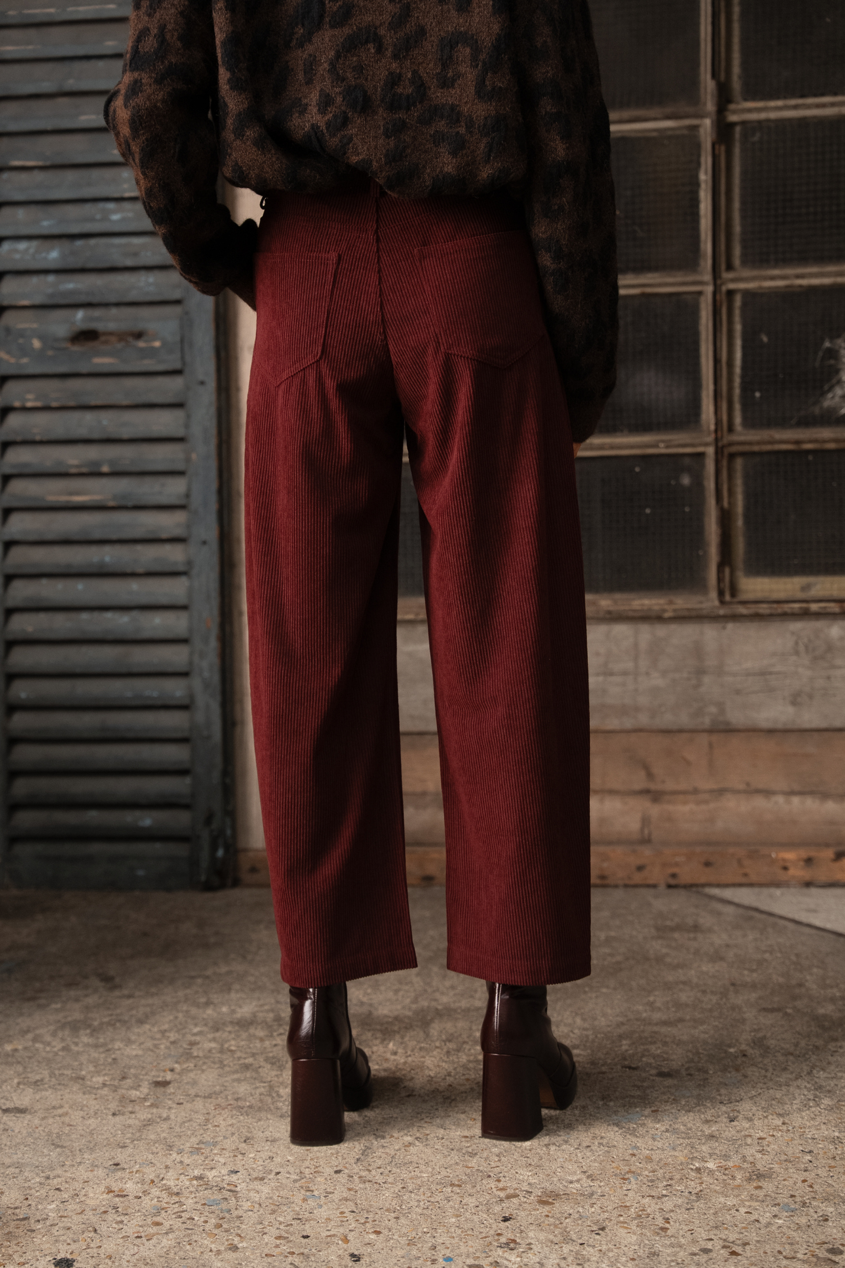 Pantalon Emyrra - Bordeaux