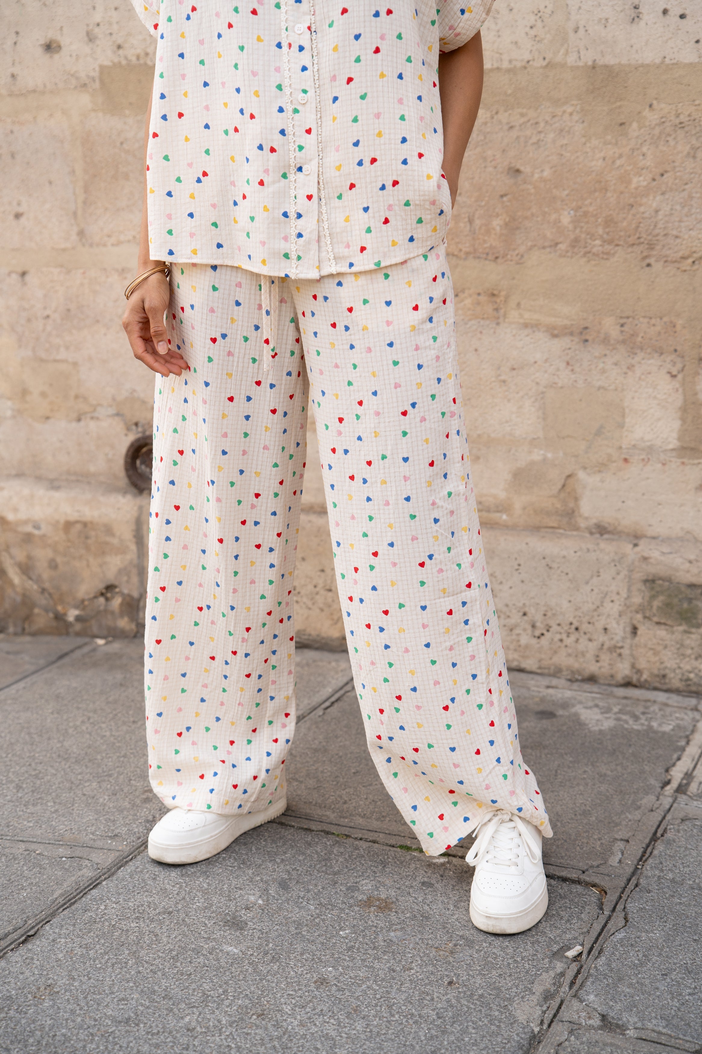 Pantalon Petits coeurs