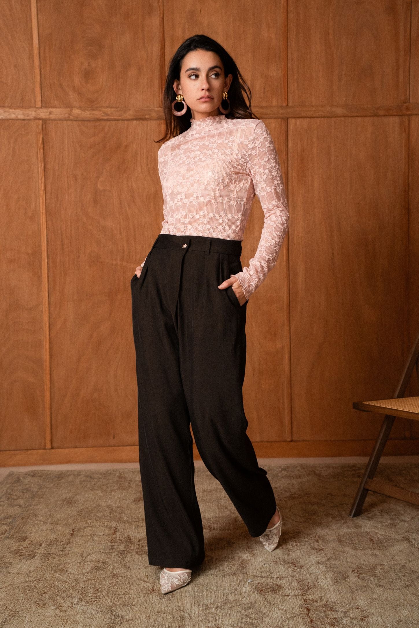 Pantalon Séréna - Choco