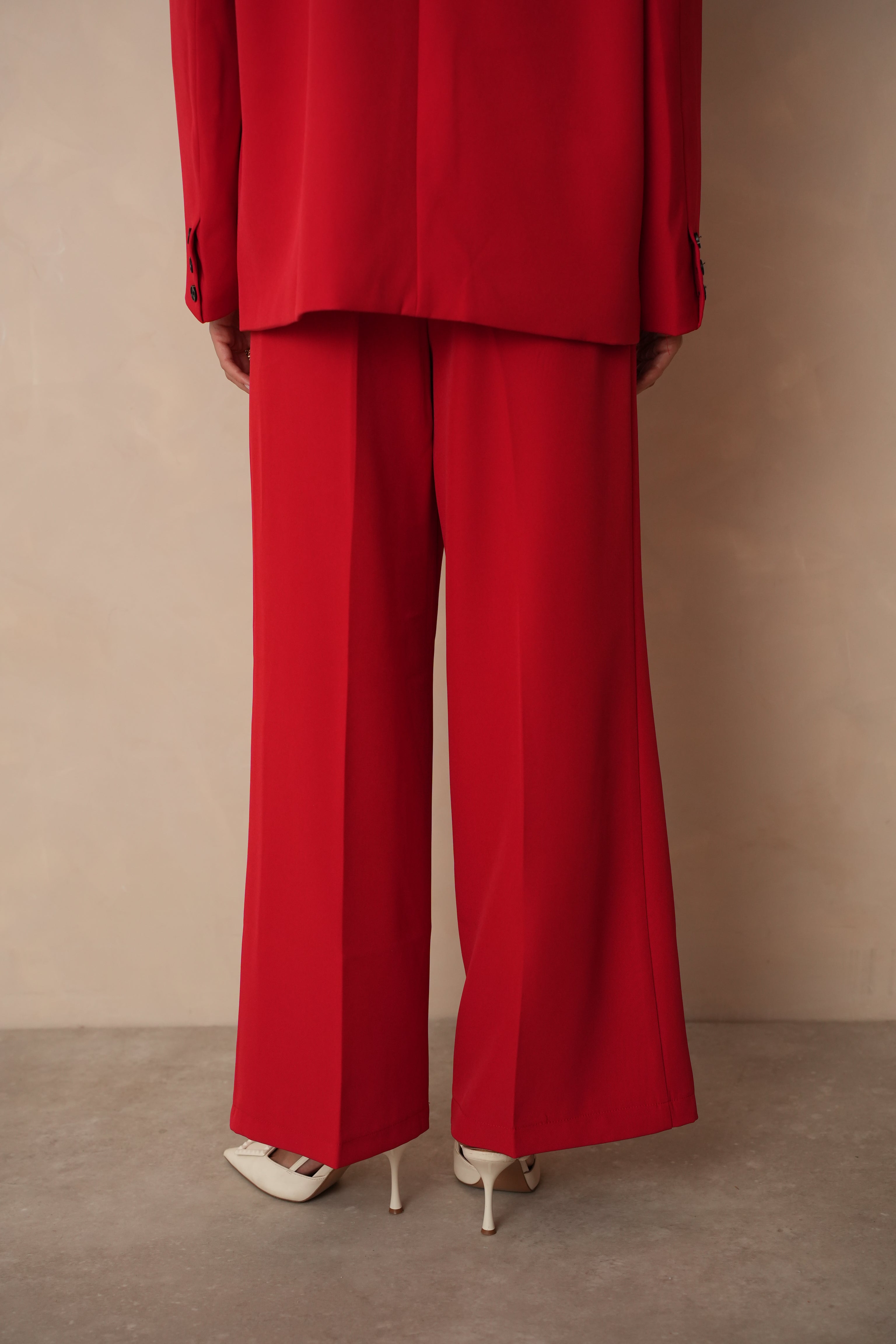 Pantalon Isaline - Rouge