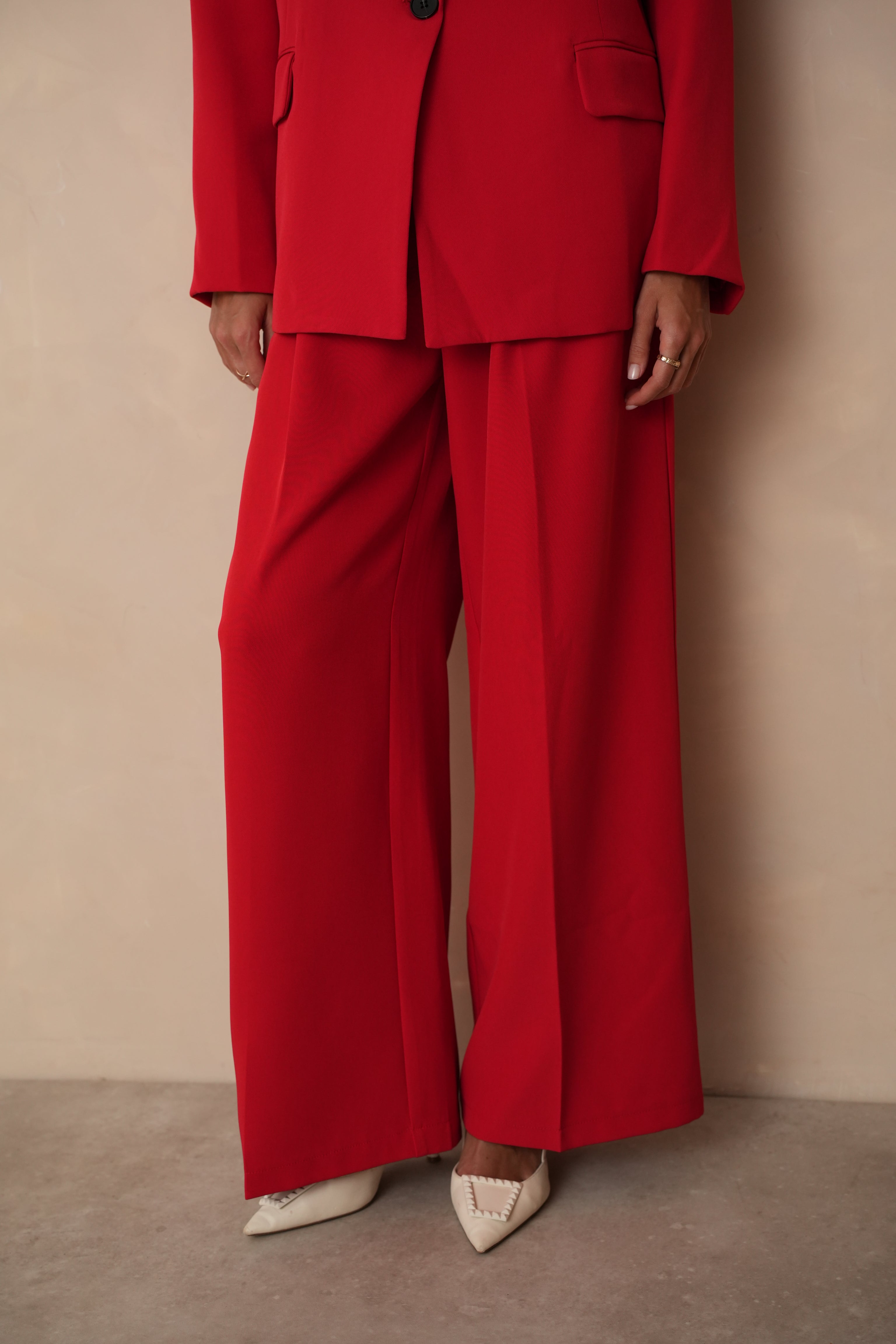 Pantalon Isaline - Rouge