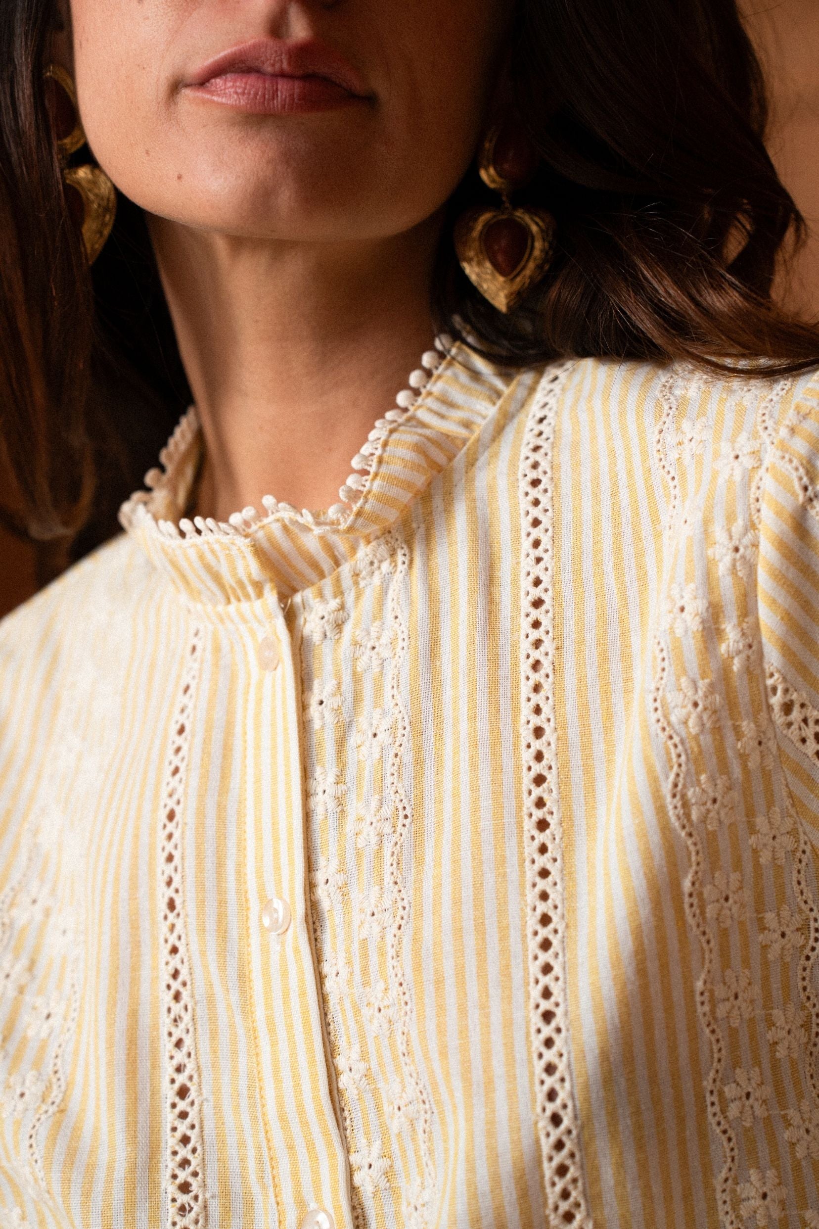 Chemise Faël - jaune