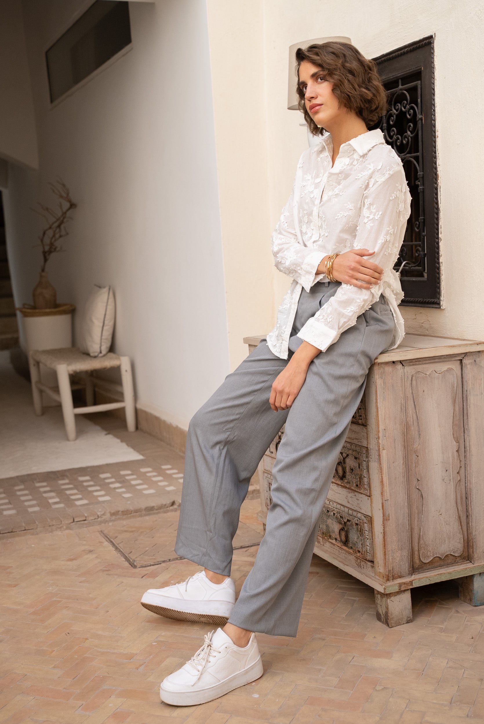 Pantalon Andy - Gris